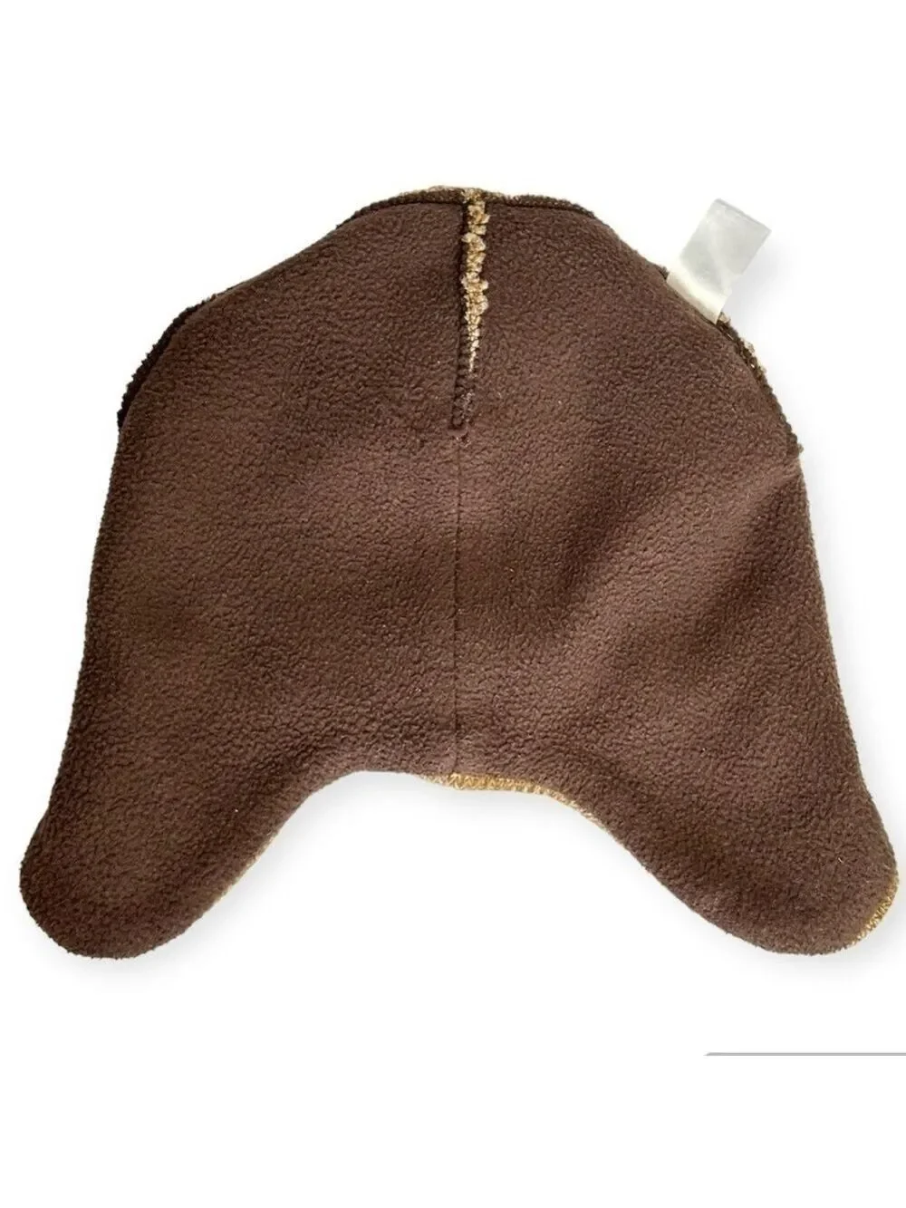 Reindeer Knit Beanie Cap Hat Brown 2T-5T